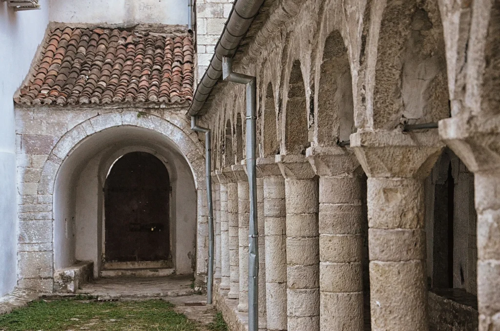 Historic St Mary's Church inside Elbasan, Albania